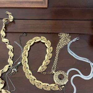 5 necklaces for one price. What you see is what you get